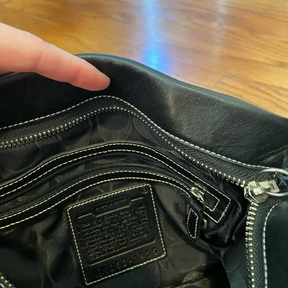 COACH black shoulder bag- 1415 - Picture 5 of 5
